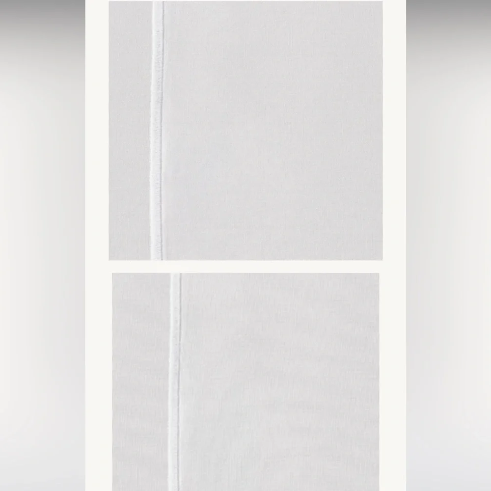 RESTORATION HARDWARE ITALIAN CLASSIC PERCALE QUEEN DUVET